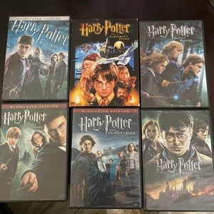Harry Potter 6 DVD’s Bundle